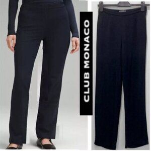 Club Monaco Navy Blue Seamless Flowy pants